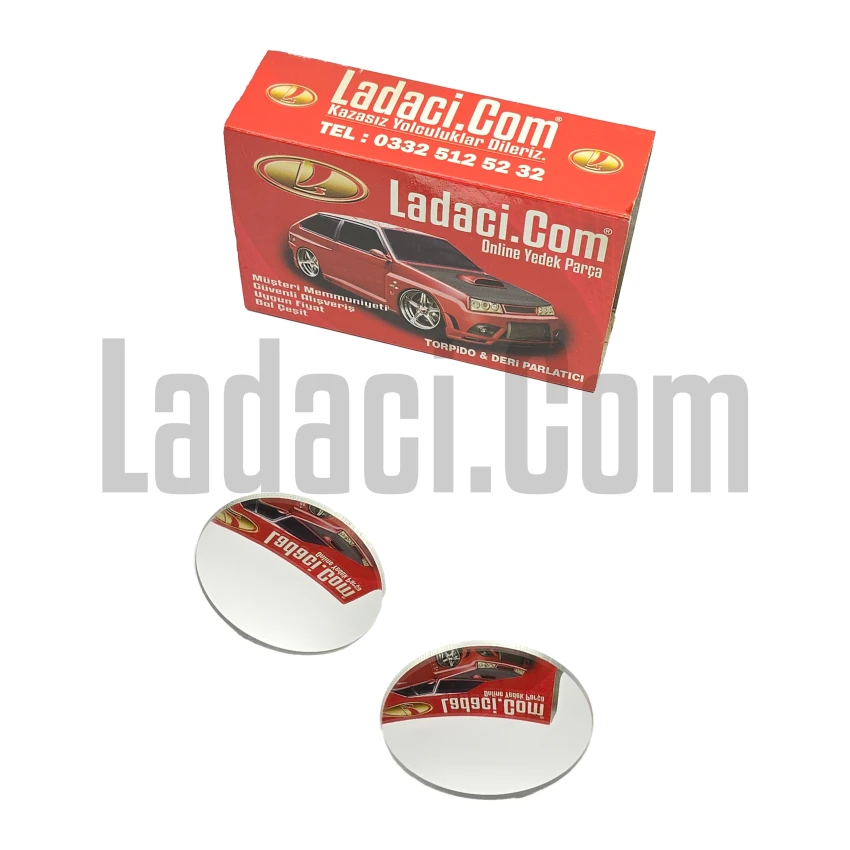 Kör Nokta Ayna Seti, 2 Adet, 360 Çerçevesiz