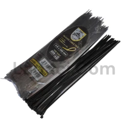 Plastik Kelepçe, Siyah, 4,8 Mm X 380 Mm, 100 Adet