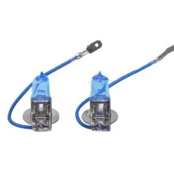 Far Ampülü H3, 12V-100W, 5500K Florasan Aydınlık, 2 Adet