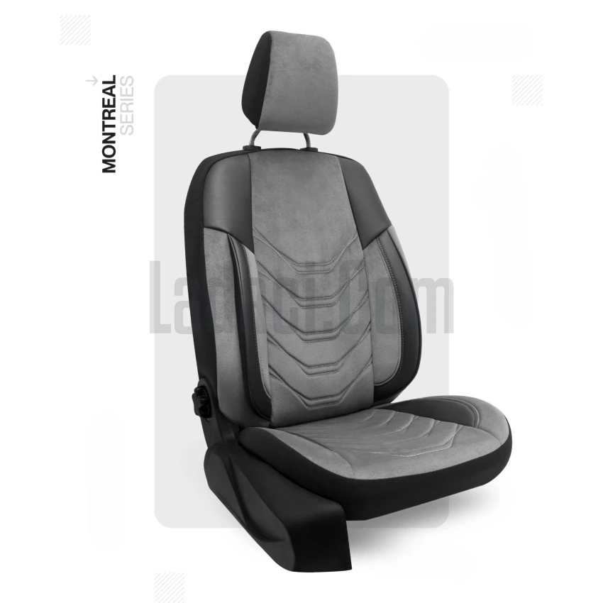 Lada Samara, Vega, Kalina, Priora Koltuk Kılıfı, Deri Takviyeli, Ortopedik, Füme