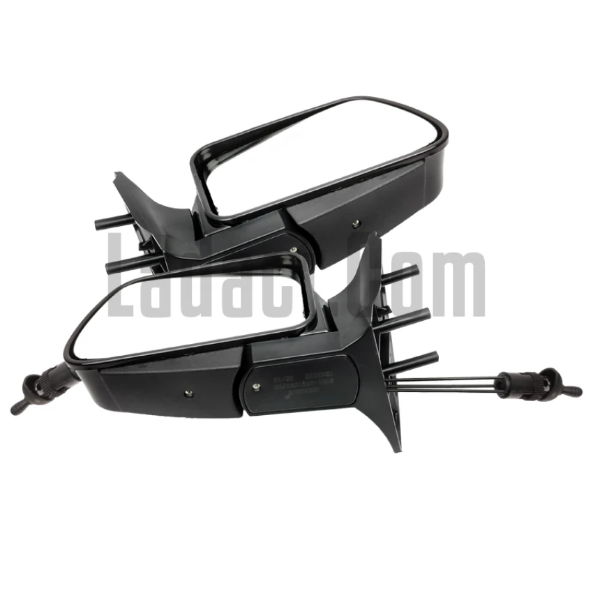 Lada Samara Dış Dikiz Aynası, Katlanabilir, Sağ + Sol Takım, Siyah