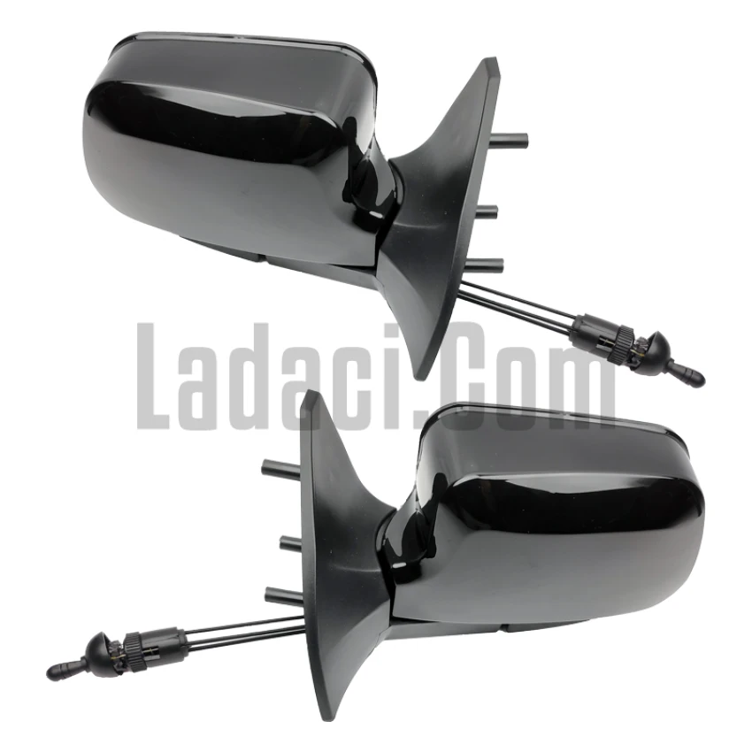 Lada Samara Dış Dikiz Aynası, Katlanabilir, Sağ + Sol Takım, Siyah