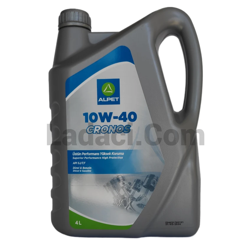 Motor Yağı, 10W-40 Alpet Cronos 4 Litre