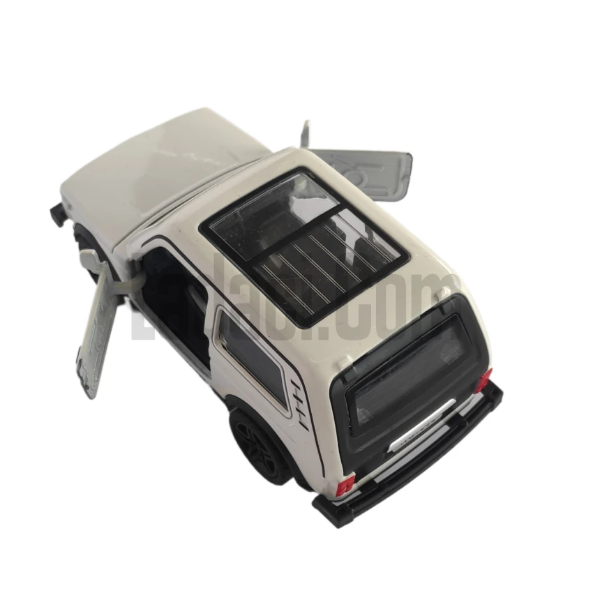 Lada Niva, Çek Bırak Oyuncak, 1/18 Model Araç, Beyaz