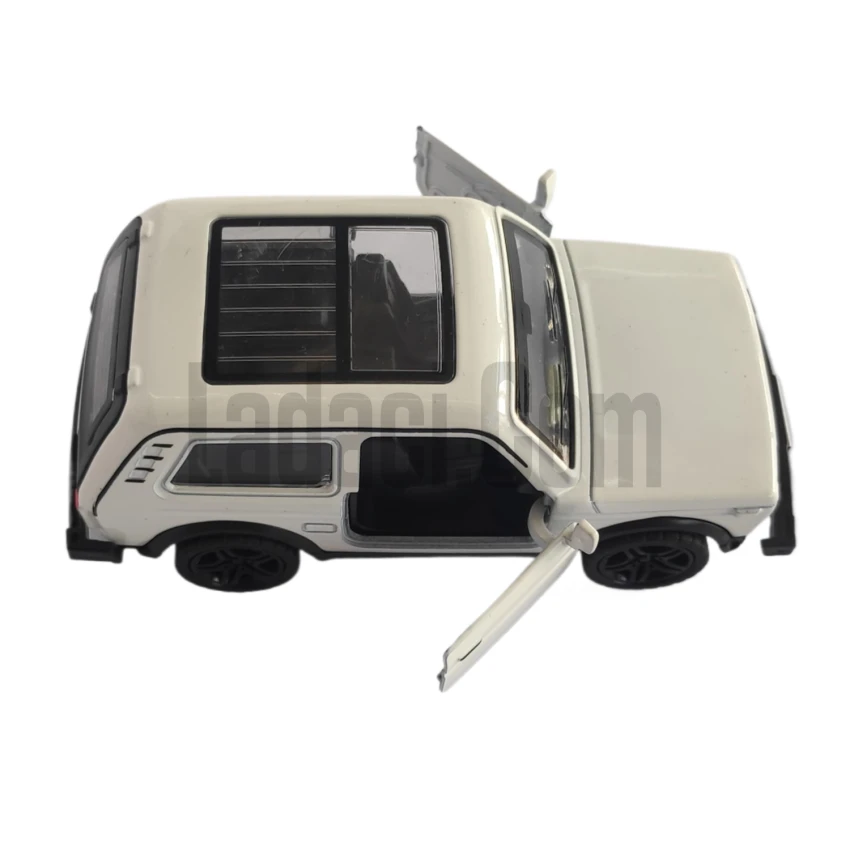 Lada Niva, Çek Bırak Oyuncak, 1/18 Model Araç, Beyaz