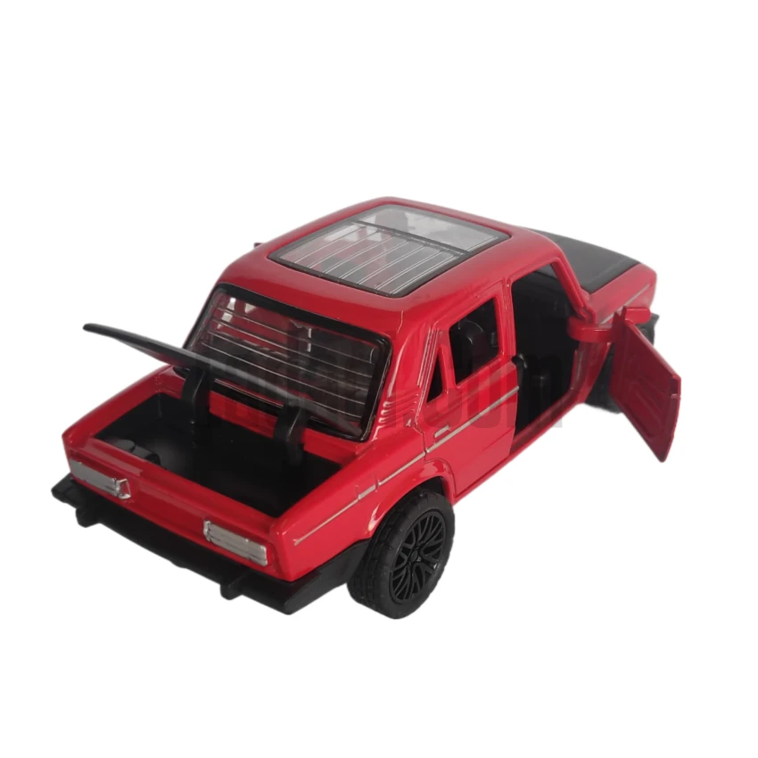 Lada 2103, Çek Bırak Oyuncak, 1/18 Model Araç, Kırmızı