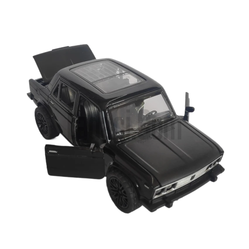 Lada 2103, Çek Bırak Oyuncak, 1/18 Model Araç, Siyah