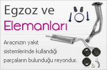 Egzoz ve Elemanları